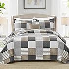 Amazon Ruikasi Anthracite Grey King Comforter Sets Piece