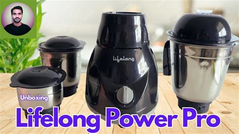 Unboxing Review Lifelong Power Pro Mixture Grinder Techunwind Youtube