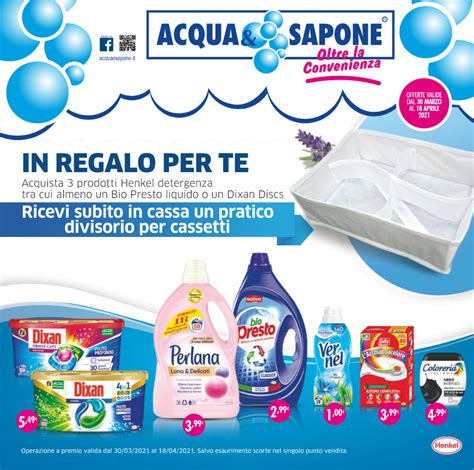 NUOVO VOLANTINO ACQUA SAPONE COSENZA PRIME