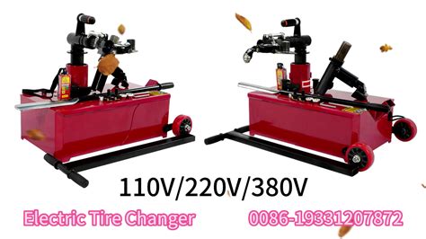 Heavy Duty Manual Truck Tire Changer 22 5 110v 220v 380v Mobile Car