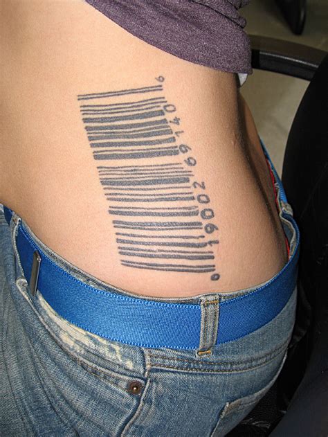 Custom Barcode Tattoos By Scott Blake