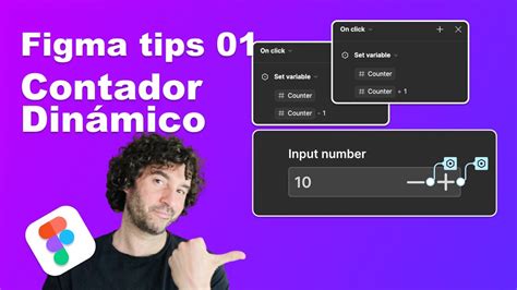 C Mo Crear Un Contador Din Mico En Figma Figma Tips Youtube