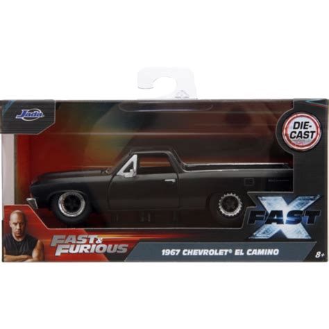 Fast X 1967 Chevrolet El Camino 132 Scale Die Cast Vehicle Replica