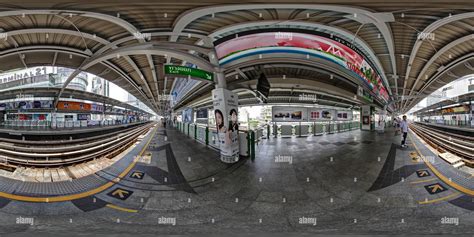 360 View Of Asok BTS Station Bangkok Alamy