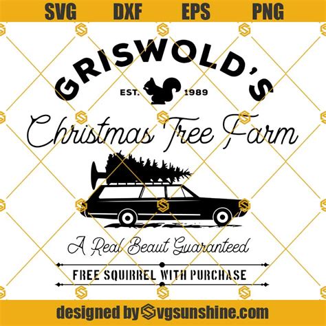 Griswolds Christmas Tree Farm SVG, National Lampoon's Christmas ...