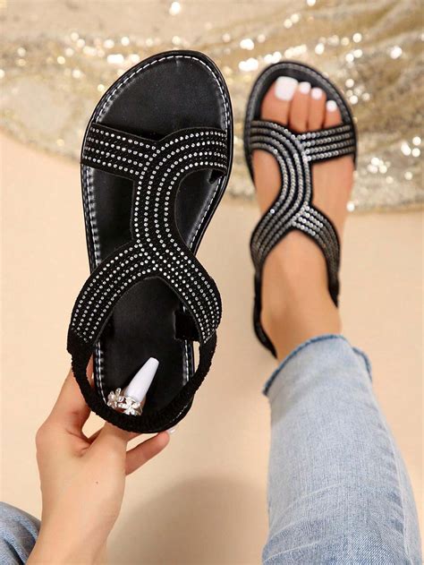 Sandalias Romanas Estilo Bohemio Cl Sico Europeo Y Americano Con