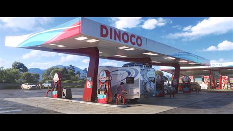 Dinoco Gas Station Real Life