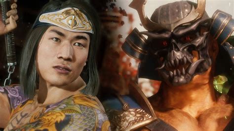 Mortal Kombat 11 Liu Kang Vs Shao Kahn All Intro Dialogues With