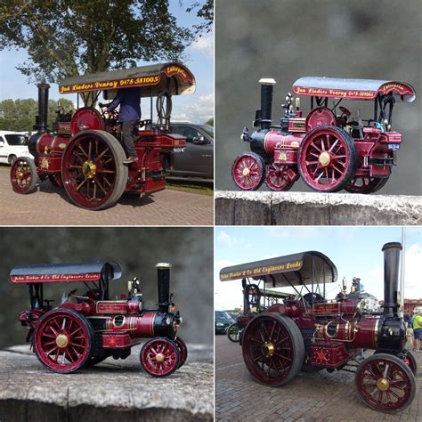 Fowler T A Steam Tractor Enterprice This Model Is Made From Paper In