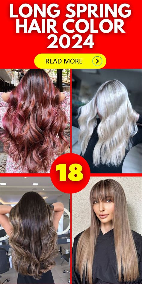 Top Long Spring Hair Colors 2024 Inspo For Brunettes And Blondes Alike