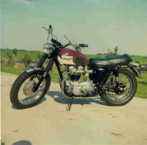 1967 Triumph Bonneville T120tt Classic Motorcycle Pictures