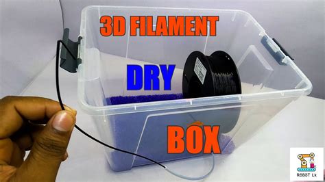 How To Make 3d Filament Enclosure Filament Dry Box Low Cost And Easy To Make 3d Printing