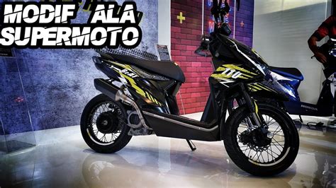 Keren Parah Modifikasi New Honda Beat Sporty New Beat Street