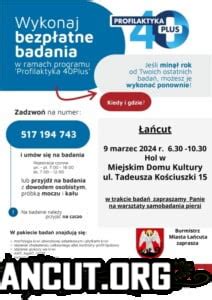 Badania profilaktyczne 40 plus LANCUT ORG Twój Portal Twój Głos