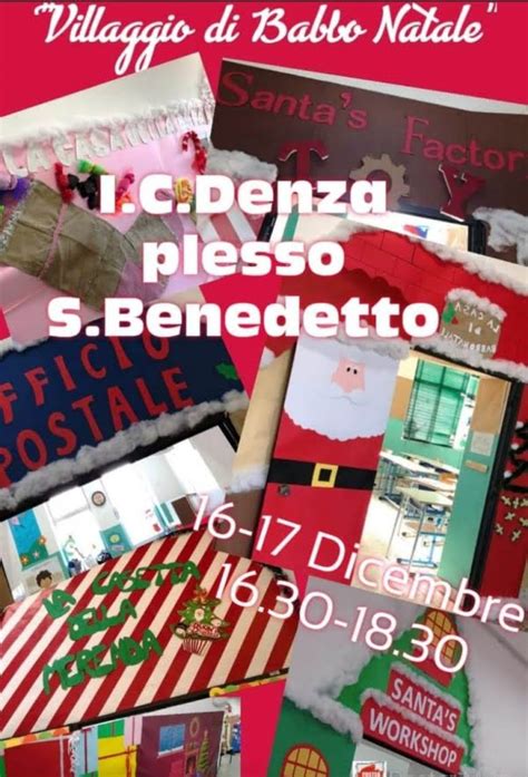 Ritornare Bambini Con Il Villaggio Di Babbo Natale Plesso San Benedetto