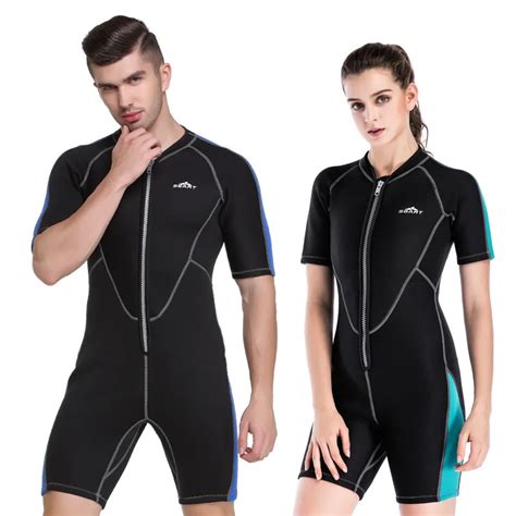 Neoprene Wetsuits Women 2MM Surfing Wetsuits One Piece Swimming