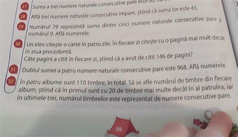 Am nevoie de problema 32 Și 30 va rog din suflet Este evaluare Sunt la