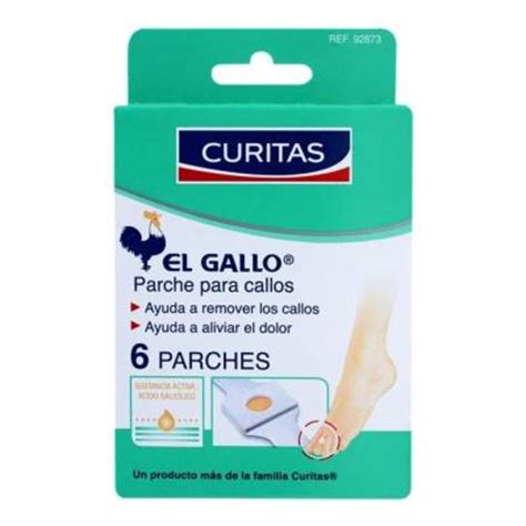 Parche Para Callos Curitas El Gallo Pzas Walmart