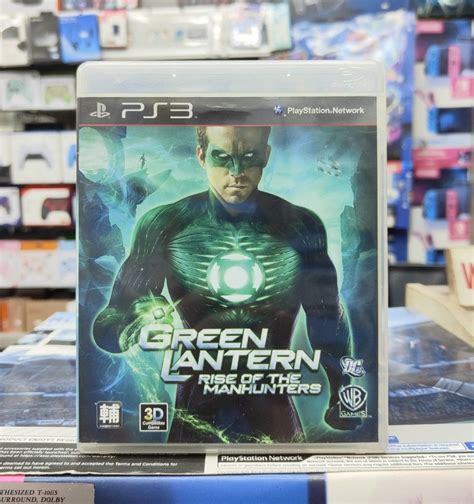 Ps Green Lantern Rise Of The Manhunters Video Gaming Video Games