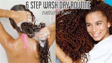 6 Step Wash Day Routine For Dry Brittle Natural Hair Detangling Diy