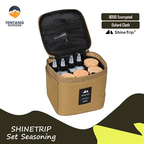 Jual Shinetrip Kotak Penyimpanan Bumbu Spice Box Outdoor Camping Picnic