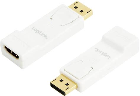 LogiLink CV0057 DisplayPort HDMI Adapter 1x DisplayPort Stecker 1x