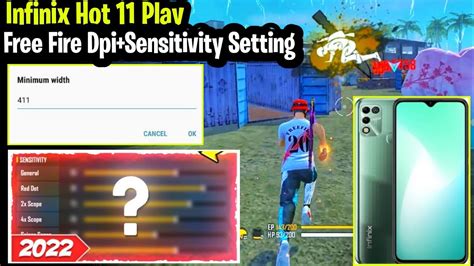 Infinix Hot Play Free Fire Sensitivity Dpi Setting Youtube