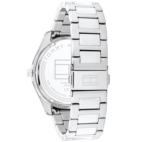 Tommy Hilfiger Tyler Watch Silver Mainline Menswear