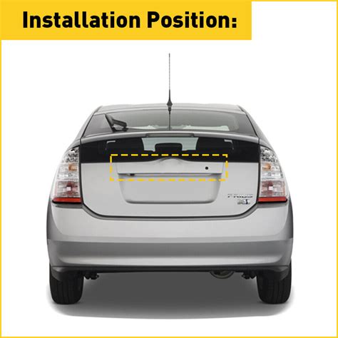 Fit For Toyota Prius Chrome Rear Tailgate Liftgate Garnish