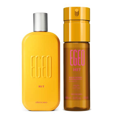 Conjunto Egeo Hit o Boticário Feminino Beleza na Web Body spray