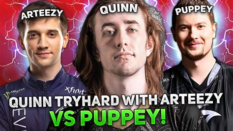 Quinn Tryhard With Arteezy Vs Puppey Average Mmr Game Zeus Mid