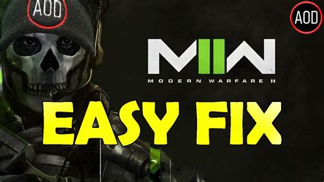 How To Fix Modern Warfare Crashing Pc One Fast Method That Might