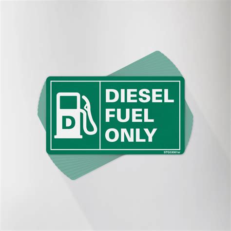 Diesel Fuel Only Decal Pack - Seifert Transit Graphics