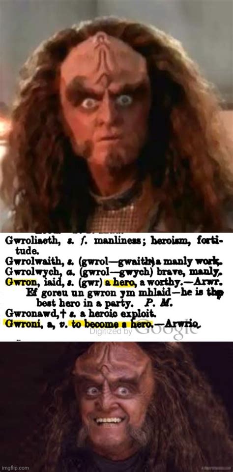 gowron origin story : r/memes