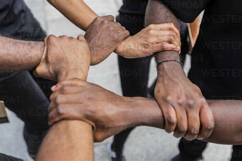 African Americans Holding Hands