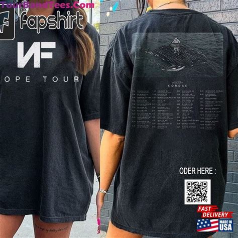 Vintage Nf Hope Tour 2023 Shirt Rapper Fan T-Shirt Sweatshirt ...