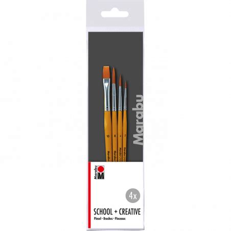 Marabu SCHOOL CREATIVE Brush Set