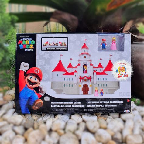 Jual Super Mario Bros Movie Mushroom Kingdom Castle Playset Kota