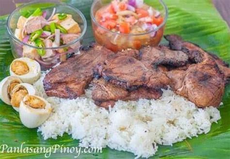 Filipino Menu For Lunch