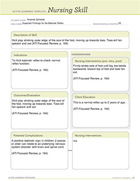 Ati Remediation Template