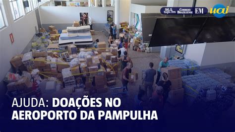 Aeroporto da Pampulha recebe doações Vídeo Dailymotion