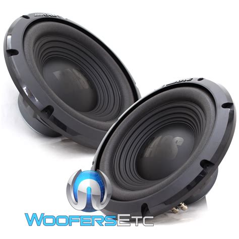 Pair Alpine W12s4 12 750w 4 Ohm Reinforced Subwoofers