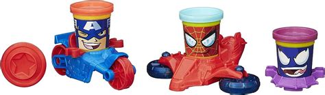 Amazon Play Doh Marvel Can Heads Vehicles Toys Games