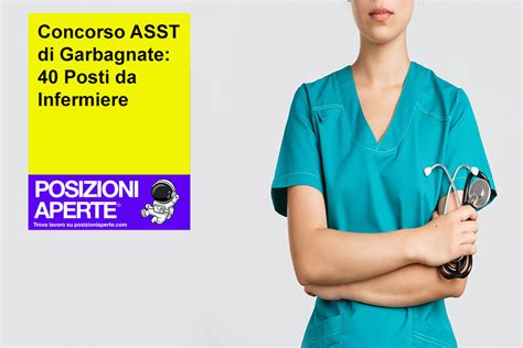 Concorso ASST Di Garbagnate 40 Posti Da Infermiere