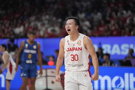 【バスケw杯】パリ王手の日本 22歳コンビが前半躍動！富永3点4発4中！！河村も12得点 ライブドアニュース