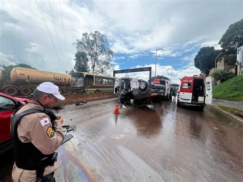 Quatro Pessoas Ficam Feridas Após Acidente No Anel Rodoviário Em Bh