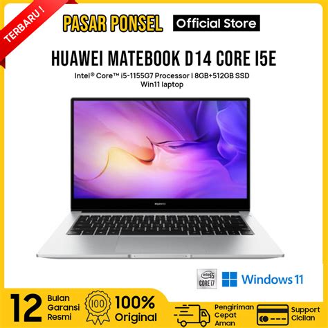 Jual Huawei Matebook D14 Core I5 E Shopee Indonesia