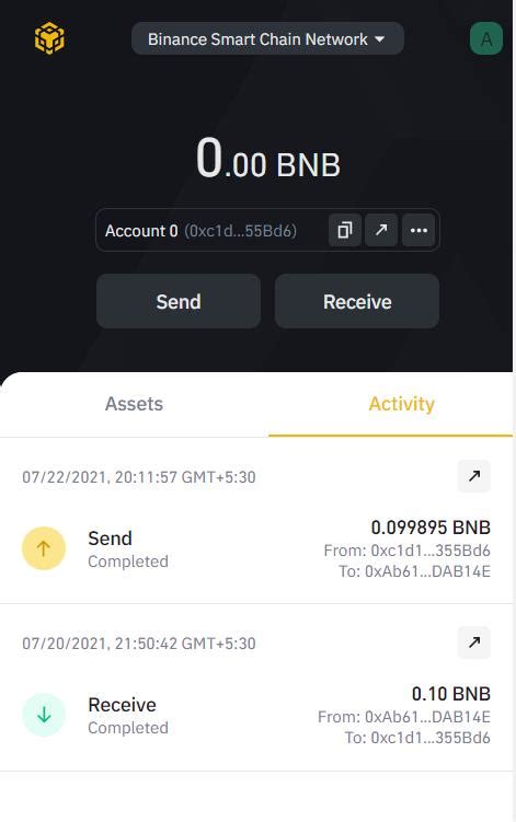 Binance Chain Wallet: How to Setup and Use the Wallet Direct Feature ...