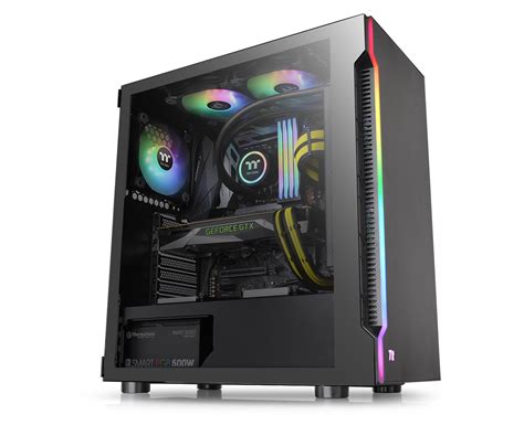 Thermaltake H200 Gaming Computer Case in GCC, UAE, Worldwide