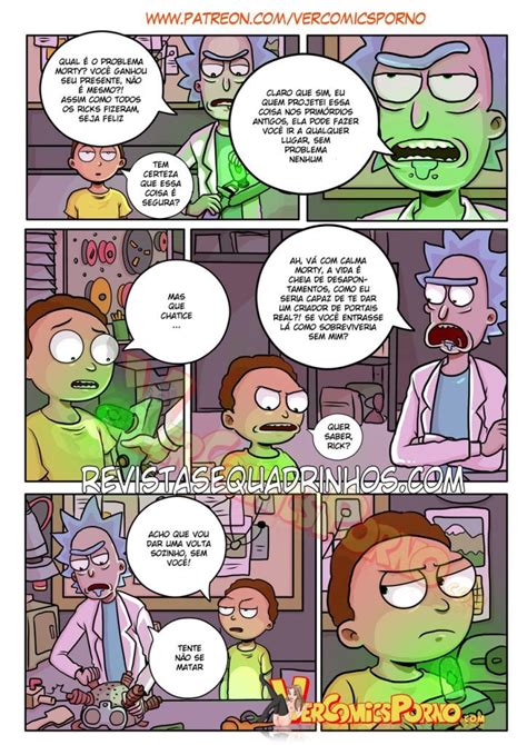 Desenhos De Sexo Cartoon Porno Rick E Morty Viagem De Prazer